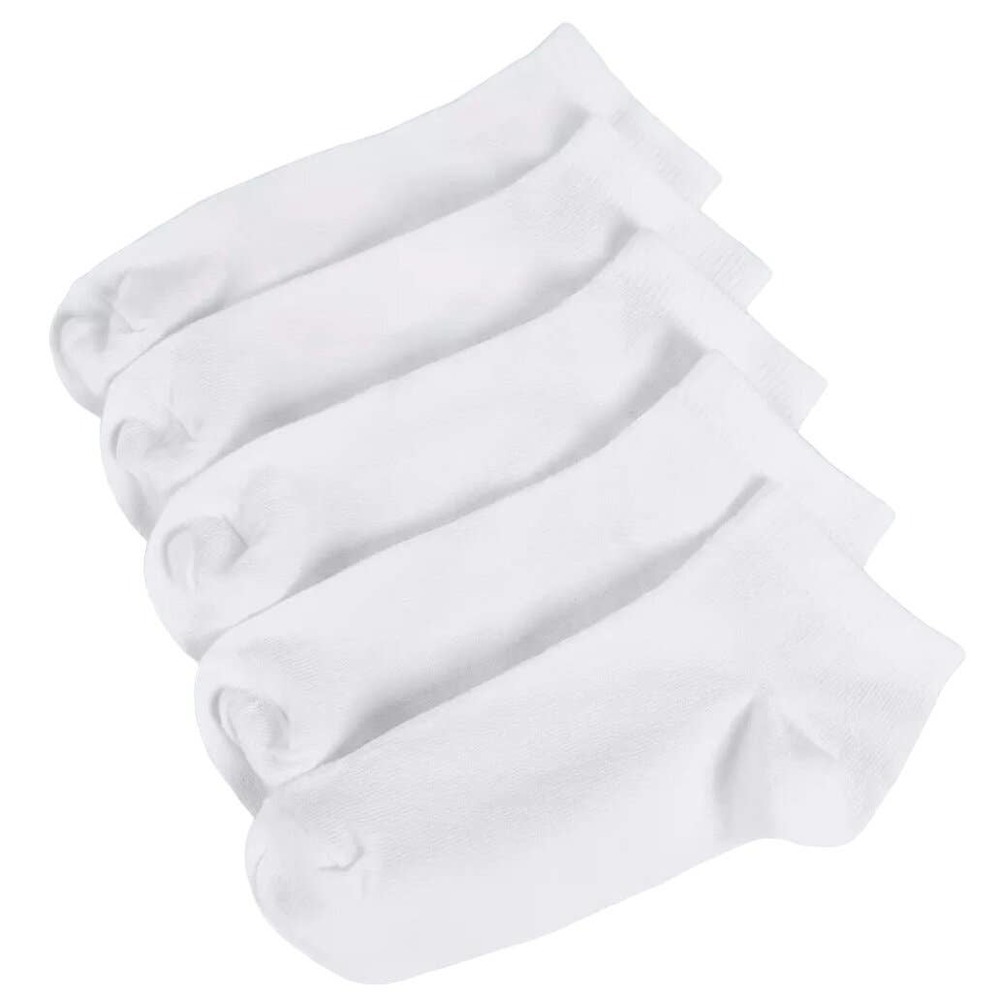 ASOS Design 5 Pack Trainer Socks, Size 6-10​​​​​​​